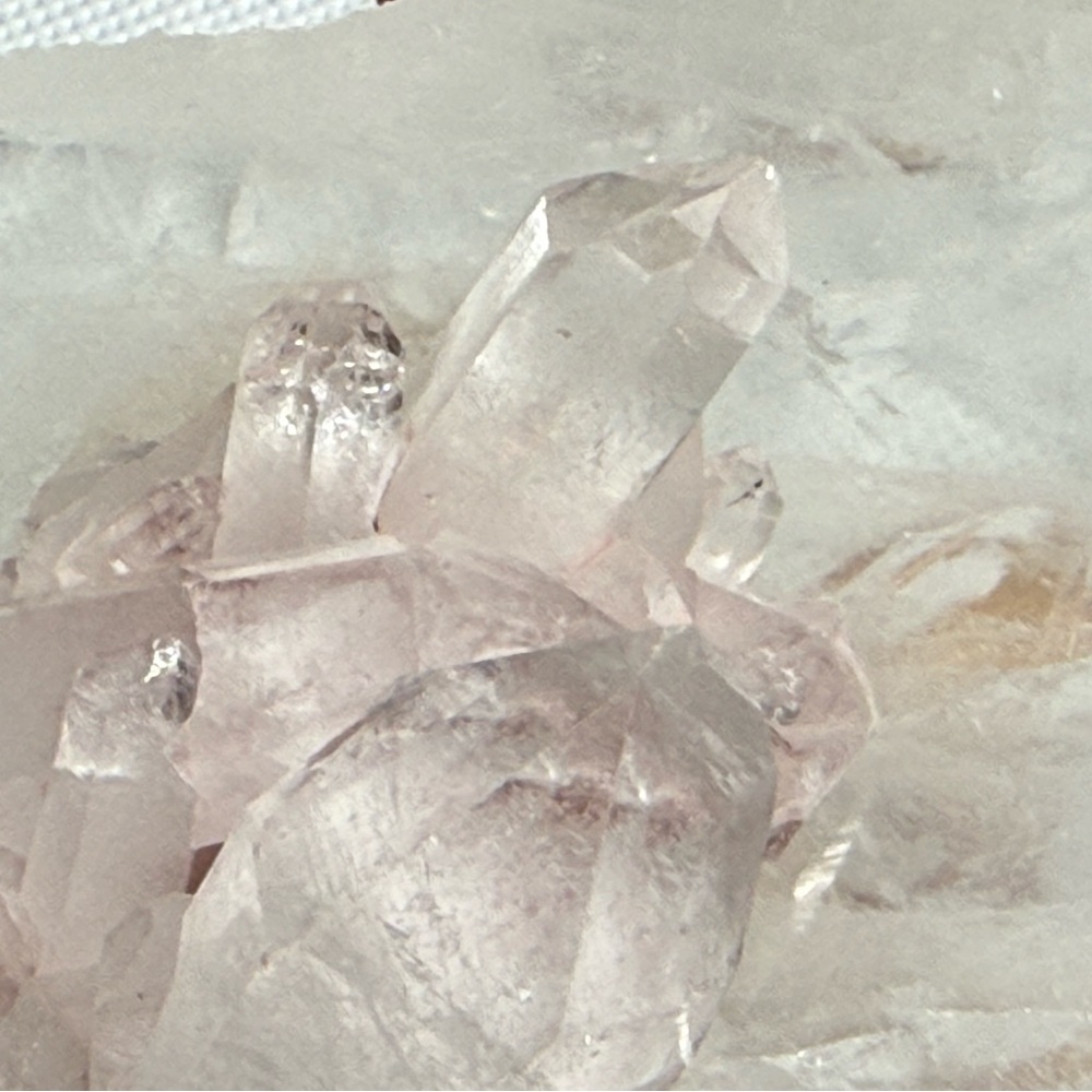 Pink Lemurian Quartz Cluster from Columbia - Picture 5 of 6